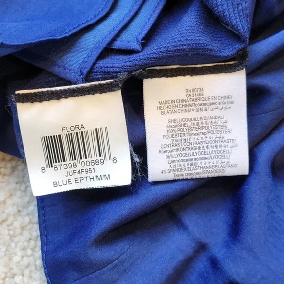 BCBG Maxazria Flora Blue jacket blazer Medium - Picture 3 of 8